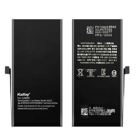 iPhone 12mini Ultra Original 2520mAh CE MSDS Batteries For iPhone 12mini 3.85V Battery Replacement