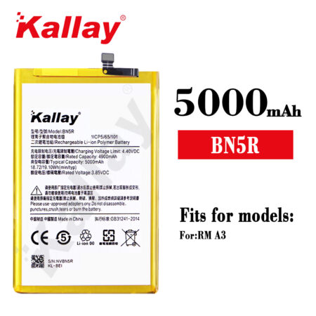 5000mAh BN5R Redmi 12 Phone Battery Replacement Manufacturer