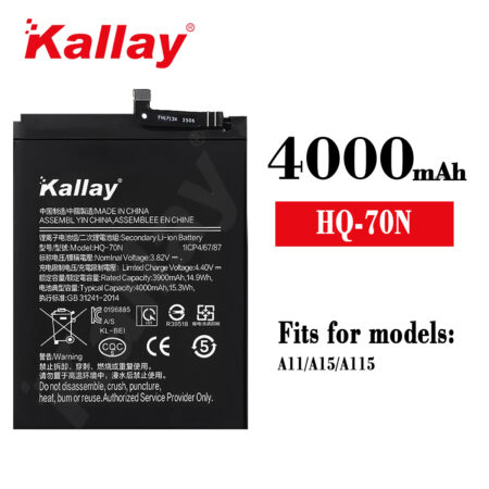 Samsung  HQ-70N (4000 mAh) For Samsung  Battery Samsung A11/A15 /A115 Replacement Wholesale Factory