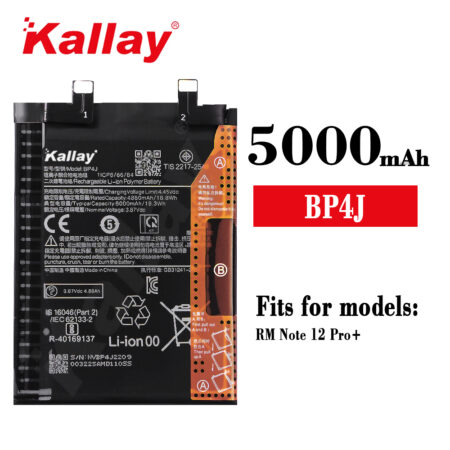 Xiaomi BP4J Original Capacity 5000mAh for Redmi Note 12 Pro+  Mobile Phone Battery Replacement