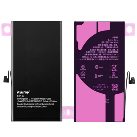 iPhone 13 Ultra Original Capacity 3.84V 3820mAh CE MSDS Batteries For iPhone 13 More than Original Battery Replacement