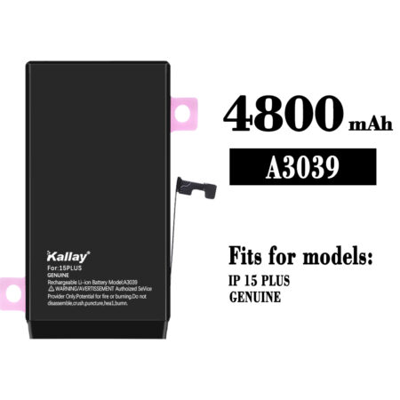 iPhone 15 PLUS Decode Battery 4800mAh – No Warning, 100% Health, Show Genuine iPhone Battery