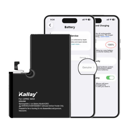 iPhone 13 Pro Max  Decode Battery 4870mAh – No Warning, 100% Health, Show Genuine iPhone Battery