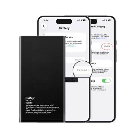 iPhone 14  Decode Battery 3670mAh – No Warning, 100% Health, Show Genuine iPhone Battery