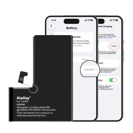 iPhone 14 Pro Decode Battery 3490mAh – No Warning, 100% Health, Show Genuine iPhone Battery